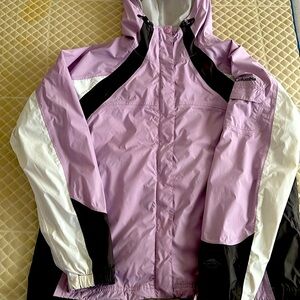 Columbia Women's Lavender and White Ski Jacket